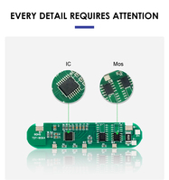 Placa de protección de batería de litio 4S, 12V, TDT, LFP, PCB, BMS, para paquete de batería 18650 32650