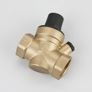 Vanne <span class=keywords><strong>de</strong></span> réduction <span class=keywords><strong>de</strong></span> <span class=keywords><strong>pression</strong></span> d'<span class=keywords><strong>eau</strong></span> en laiton forgé manuelle, régulateur <span class=keywords><strong>de</strong></span> <span class=keywords><strong>pression</strong></span> réglable pour l'alimentation en <span class=keywords><strong>eau</strong></span> domestique et les systèmes CVC - Product Image 3