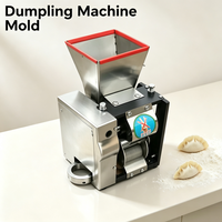 Machine à fabriquer des raviolis à moule interchangeable, machine commerciale à empanadas et samosas avec tête de moule personnalisée