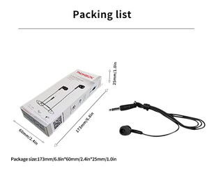 Auriculares Intrauditivos con Cable de 3.5mm a Bajo Precio, Auriculares de Una Sola Oreja con Cable para Autobús Turístico - Product Image 6