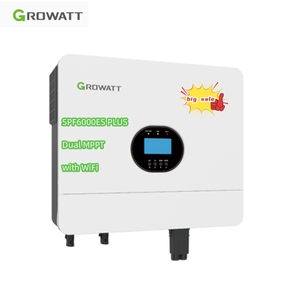 Prêt à expédier Growatt SPF6000ES Plus <span class=keywords><strong>onduleur</strong></span> hors réseau double MPPT 6KW avec WiFi pour système de stockage d'énergie solaire - Product Image 1