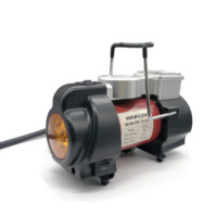 Pompe portative de compresseur d'air de gonfleur de pneu de Suv Dc 12v de voiture avec la lumière de LED