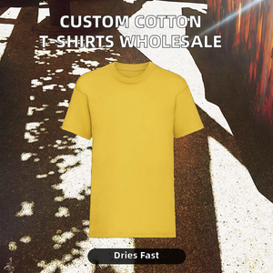Camiseta Personalizada al por Mayor 100% Algodón Estampada para Hombre y Mujer, Lisa, de Alta Calidad, de Secado Rápido y Peso Pesado - Product Image 2