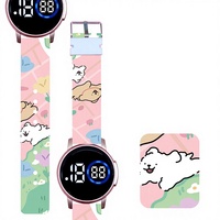 Reloj Digital Luminoso LED de Moda 2026, Venta al Por Mayor de Fábrica, Reloj Electrónico con Estampado, para Hombre, Mujer, Estudiantes, Deportes al Aire Libre, Regalo