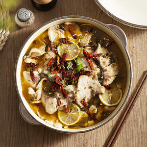 Poisson <span class=keywords><strong>choucroute</strong></span> en céramique grand <span class=keywords><strong>pot</strong></span> bol ménage tranches de porc bouilli bol <span class=keywords><strong>à</strong></span> soupe amphore Mao Xuewang poisson bouilli bol spécial - Product Image 5