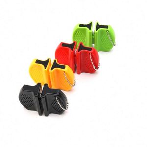 Aiguiseur de couteau portable mini pour fruits, design papillon, outil d'affûtage de couteau portable pour l'extérieur - Product Image 3