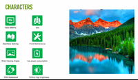 Módulo LED para Publicidad Exterior P2.5P2.6 P2.976 P3.91 Panel de Pantalla LED a Todo Color