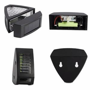 Lampe murale solaire LED extérieure étanche avec capteur de lumière, lumière chaude pour clôture, jardin, cour, décoration d'escalier, lampe murale solaire - Product Image 6