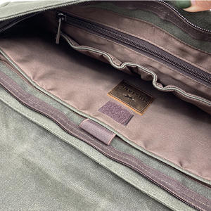 Sac de taille en toile vintage pour hommes de vente chaude sac à bandoulière étanche avec style vestimentaire à la mode - Product Image 4