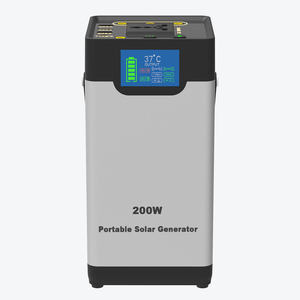 Portable 200Wh Solar Generator CAN IP65 Fast Charging 110V/220V Outdoor Emergency Power Supply Home <b>Backup</b> Lithium <b>Battery</b>" - Product Image 1