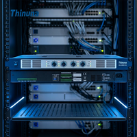 Amplificateur de puissance numérique à tension constante Thinuna DA-4300H EU 1U Rack Mount 300W 4 canaux 70V/100V Classe D pour système PA