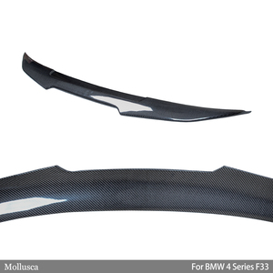 For 4 Series F33 Convertible&M4 F83 PSM Style Carbon Fiber <b>Rear</b> <b>Spoiler</b> Trunk Wing 2013-2020 - Product Image 4