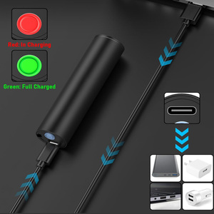 Lampe <span class=keywords><strong>torche</strong></span> UV LED portable mini personnalisable avec logo, lumière noire 365nm, <span class=keywords><strong>batterie</strong></span> <span class=keywords><strong>rechargeable</strong></span>, alliage d'aluminium, étanche IP44 - Product Image 2