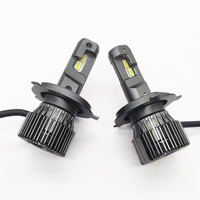 Système d'éclairage automobile K20 H4 Kit d'éclairage automobile H4 H11 H7 9005 9006 9012 Ampoule de phare LED Canbus pour voitures et camions avec décodeur