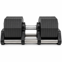 Haltères octogonaux réglables en fonte de 20 kg pour la maison et la salle de sport, équipement de fitness, poids de force personnalisés OEM, vente en gros