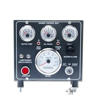 Instruments de contrôle pour moteur diesel marin, générateur, voiture, tableau de bord, jauge, compteur 12V 24V