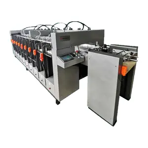 Máquina de encadernação de livros grampeador elétrico para costura plana e de sela