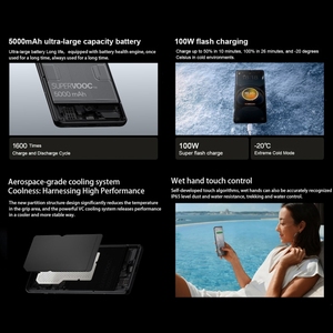 Trova X7 AI Phone 5G 12GB + 256GB schermo 6.78 pollici impronta digitale Octa Core 100W ricarica rapida <span class=keywords><strong>ColorOS</strong></span> 13.25000mAh Smart Phone - Product Image 6