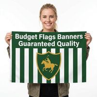 Banderoles personnalisées pour la grande ouverture, résistantes aux intempéries, impression par sublimation HD pour la promotion de la marque, polyester robuste, faible MOQ Y