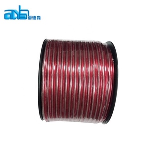 Factory <strong>Manufacture</strong> Transparent Speaker Cable Tinned <strong>Copper</strong> OFC <strong>Wire</strong> 2 Core Double Insulation PE PVC Cable and Wres - Product Image 5