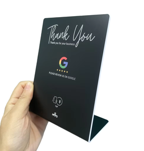 Expositor de PVC con NFC para Reseñas de <span class=keywords><strong>Google</strong></span>, Código QR y Chip NFC - Product Image 3