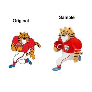 CustomPlushMaker.com Toyseei China, Peluche Personalizado de Animales, Venta al Por Mayor de Peluches de Animales con Imagen de Dibujos Animados, Peluche de Pavo Real Personalizado - Product Image 3