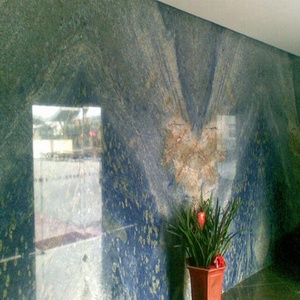 Dalles de pierre en granit bleu Azul Bahia, épaisseur 2 cm 3 cm, revêtement de sol, mur de fond, jardin, à vendre - Product Image 2