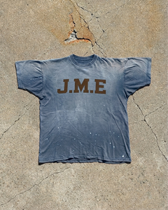 T-shirt personnalisé HG en coton, impression sérigraphique, motif délavé au soleil, diamant vintage, délavé à l'acide, effet usé, strass, unisexe, avec logo - Product Image 1