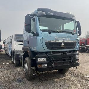 Camion lourd HOWO bleu avec moteur haute puissance, garantie 1 an, rayon de braquage court pour usage en construction - Product Image 4
