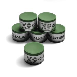 OEM professionale gesso da biliardo Logo personalizzato cerchio verde stecca da biliardo gesso - Product Image 1