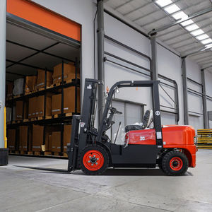 Carretilla elevadora diésel de 3 toneladas, 3000mm, 3 toneladas, capacidad de elevación, horquillas de cambio lateral, montacargas de motor diésel, compatible con CE y EPA - Product Image 2