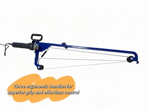 산업용 대구경 전동 핸드헬드 벨트 샌더 (가변 속도 및 1200W 출력, 파이프 표면 연마용) - Product Image 4