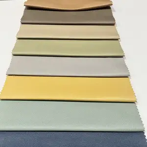 leather look like 100 polyester custom bronzing leathaire velvet sofa upholstery fabric