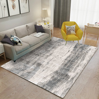 Tapis en velours cristal abstrait nordique, fabriqué à la machine, moderne, absorbant, couverture pour la maison, salon, table basse, hôtel, bureau