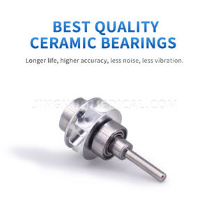 트리플 워터 스프레이 알루미늄 합금 핸들 LED 고속 에어 터빈 <span class=keywords><strong>E</strong></span> 제너레이터가있는 자체 전원 치과 핸드피스 - Product Image 6