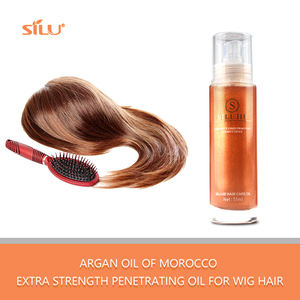 Marque privée Après-shampooing sans rinçage <span class=keywords><strong>Fourrure</strong></span> d'orange Agrumes Menthe Mangue Huile démêlante Spray pour cheveux bouclés synthétiques - Product Image 3