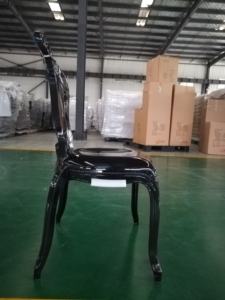 Sedia <span class=keywords><strong>Belle</strong></span> <span class=keywords><strong>epoque</strong></span> nera in policarbonato acrilico PC - Product Image 4