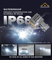 Ampoule de phare de voiture LED CSP 3570 haute puissance 60W 9005, étanche, en aluminium, antibrouillard, Canbus 9006 9012, phares LED