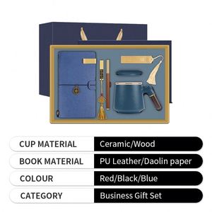 Competitive Price Custom Logo Stationery Box Promotional Business Gift Set for Gov - Product Image 2
