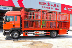 Camión de Transporte de Ganado/Cerdos SITRAK G5 270HP 4x2 6.8m <span class=keywords><strong>con</strong></span> <span class=keywords><strong>Jaula</strong></span> Ventilada - Product Image 4