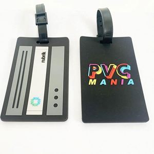 Etiqueta de Equipaje de Silicona Suave 3D Personalizada OEM de Alta Calidad 2022, Etiqueta de Goma para Bolsa, Etiqueta de PVC para Equipaje - Product Image 5
