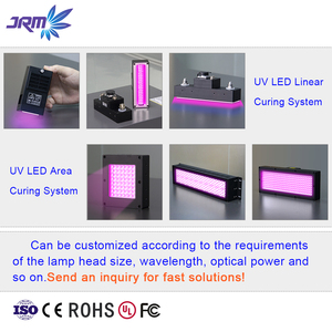 Công suất cao 395nm <span class=keywords><strong>UV</strong></span> LED chữa đèn 752*50 mét chiếu xạ cửa sổ khu vực 3-5 Wát/cm² bán tự động - Product Image 3