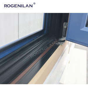 Fenêtre à battant Rogenilan, nouveau design, aluminium-bois, écologique, triple <span class=keywords><strong>vitrage</strong></span>, verre trempé, fenêtres à battant isolées - Product Image 4