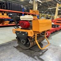 Compacteur vibrant diesel portatif BM30 économique, fréquence 70 Hz, rouleau léger pour petites constructions routières
