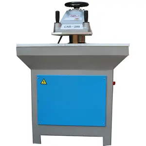 Máquina de troquelado de prensa de clic de brazo oscilante de zapato de cuero hidráulico 20T