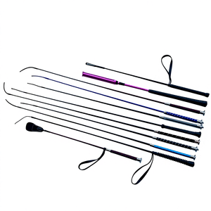 Fruste Premium <span class=keywords><strong>per</strong></span> Addestramento Equestre con Impugnatura in Gomma Antiscivolo, Varie Misure, Fruste <span class=keywords><strong>per</strong></span> Sport Equestri - Product Image 3