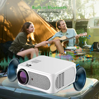 Projecteur LED intelligent Android Q3 1080P FHD avec moteur lumineux scellé - WiFi 4K HDR, projecteur de cinéma maison portable
