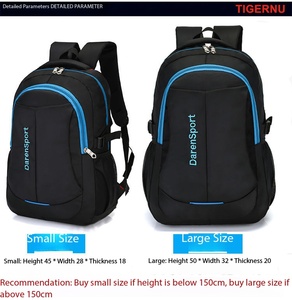 Mochila Escolar Unisex de Gran Capacidad, Talla <span class=keywords><strong>L</strong></span>/S, para Estudiantes de Primaria y Secundaria, Impermeable, Material Oxford, con Compartimento para Laptop con Acolchado de Aire - Product Image 2
