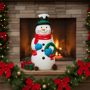 Snowman for Navidad Decorations Christmas Ornaments <b>Holiday</b> and Home Decor Gifts - Product Image 1