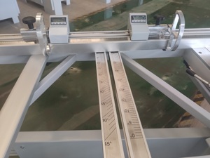 Scie à table coulissante CNC de style Altendorf |   6,6 kW Entièrement électrique (élévation/inclinaison/clôture) pour la dé<span class=keywords><strong>coupe</strong></span> de précision de la mélamine et du stratifié - Product Image 3